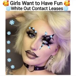 White Out Contact Eyewear ❄️ Holidays ❤️ Anytime of Year 🩷